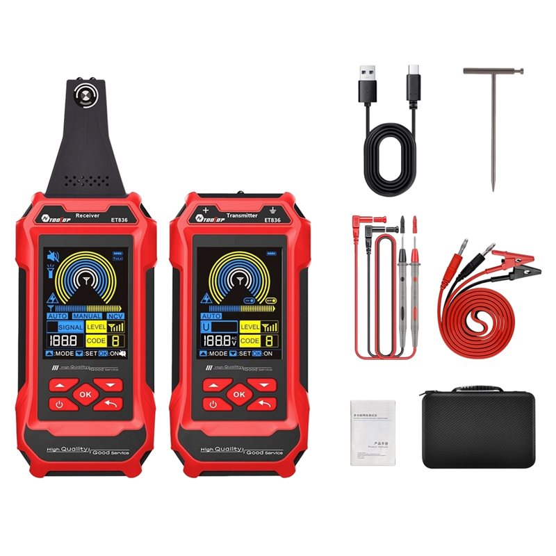 ชุดอุปกรณ์ค้นหาสายเคเบิลใต้ดิน - Underground Cable Detector บทวิจารณ์และราคา