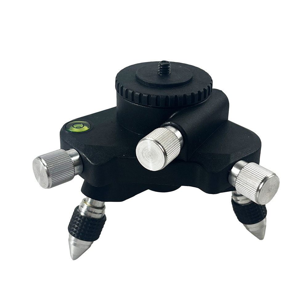 Laser Level Rotary - ขายึดหมุนได้ระดับเลเซอร์ขาตั้งกล้องโลหะ 360 ° ขาตั้งฐานหมุนได้