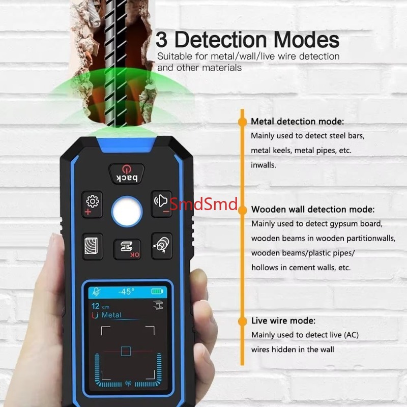 เครื่องตรวจจับโลหะแบบมืออาชีพ  - Underground Cable Detector บทวิจารณ์และราคา