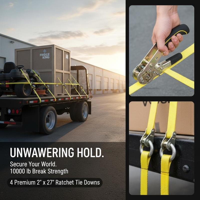 สายรัดสินค้าแบบมีสายรัด 2 นิ้ว - Heavy Equipment Hauling บทวิจารณ์และราคา