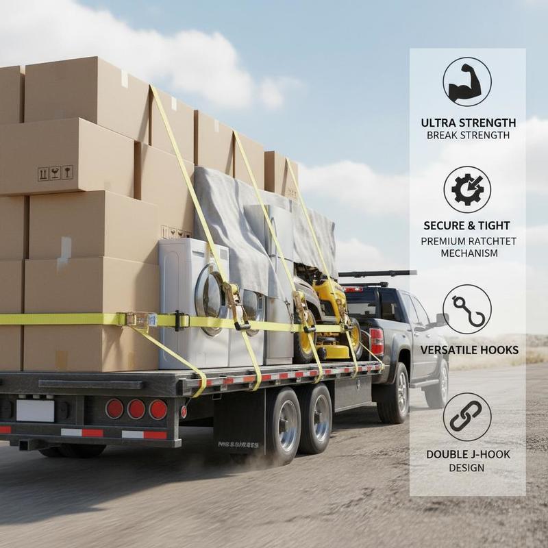 สายรัดสินค้าแบบมีสายรัด 2 นิ้ว - Heavy Equipment Hauling บทวิจารณ์และราคา