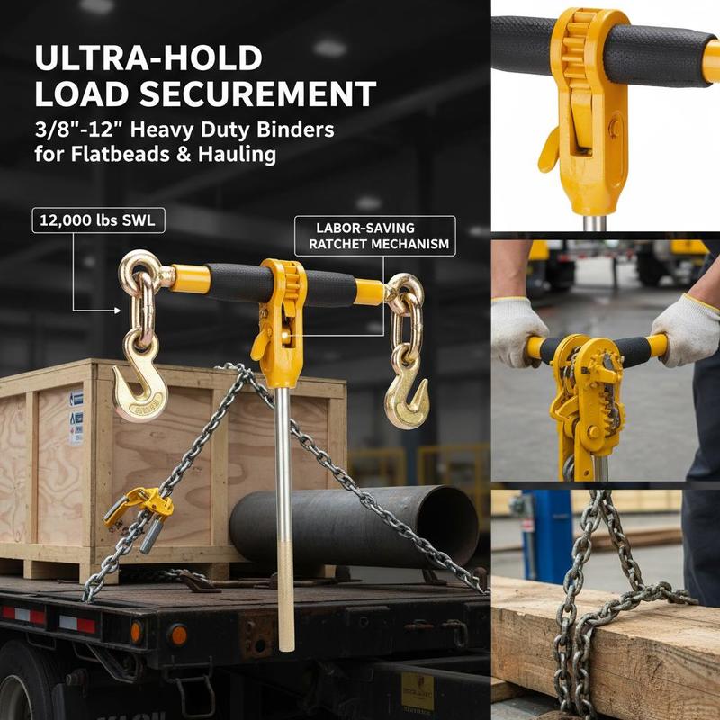 ตัวปรับแรงดึงสายรัด 2 ชิ้น ขนา - Heavy Equipment Hauling บทวิจารณ์และราคา
