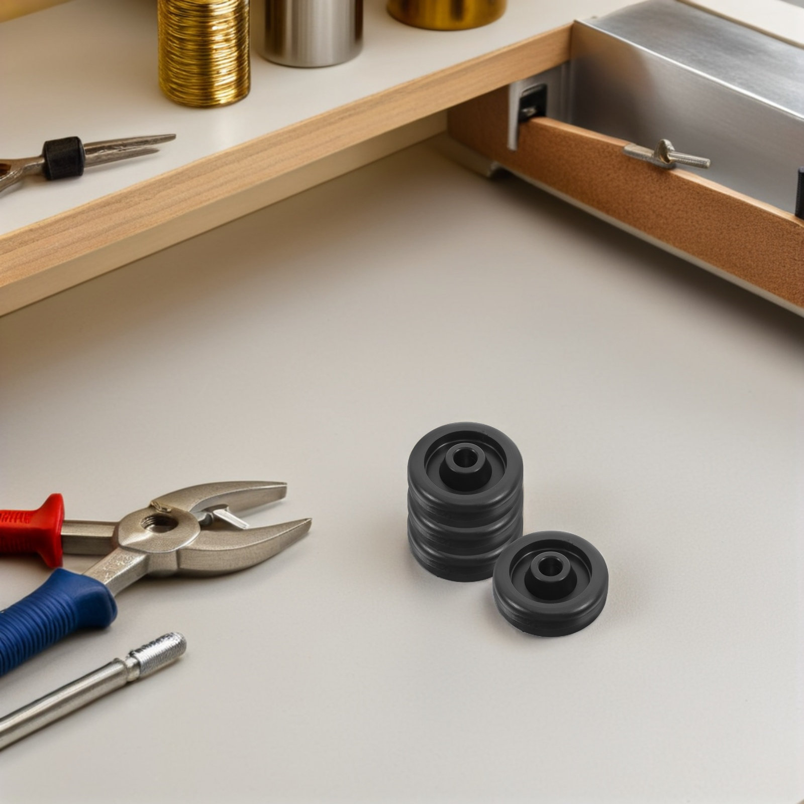 6 ชิ้น อุปกรณ์ฟิตเนส ลูกกลิ้ง  - Heavy Equipment Attachments บทวิจารณ์และราคา