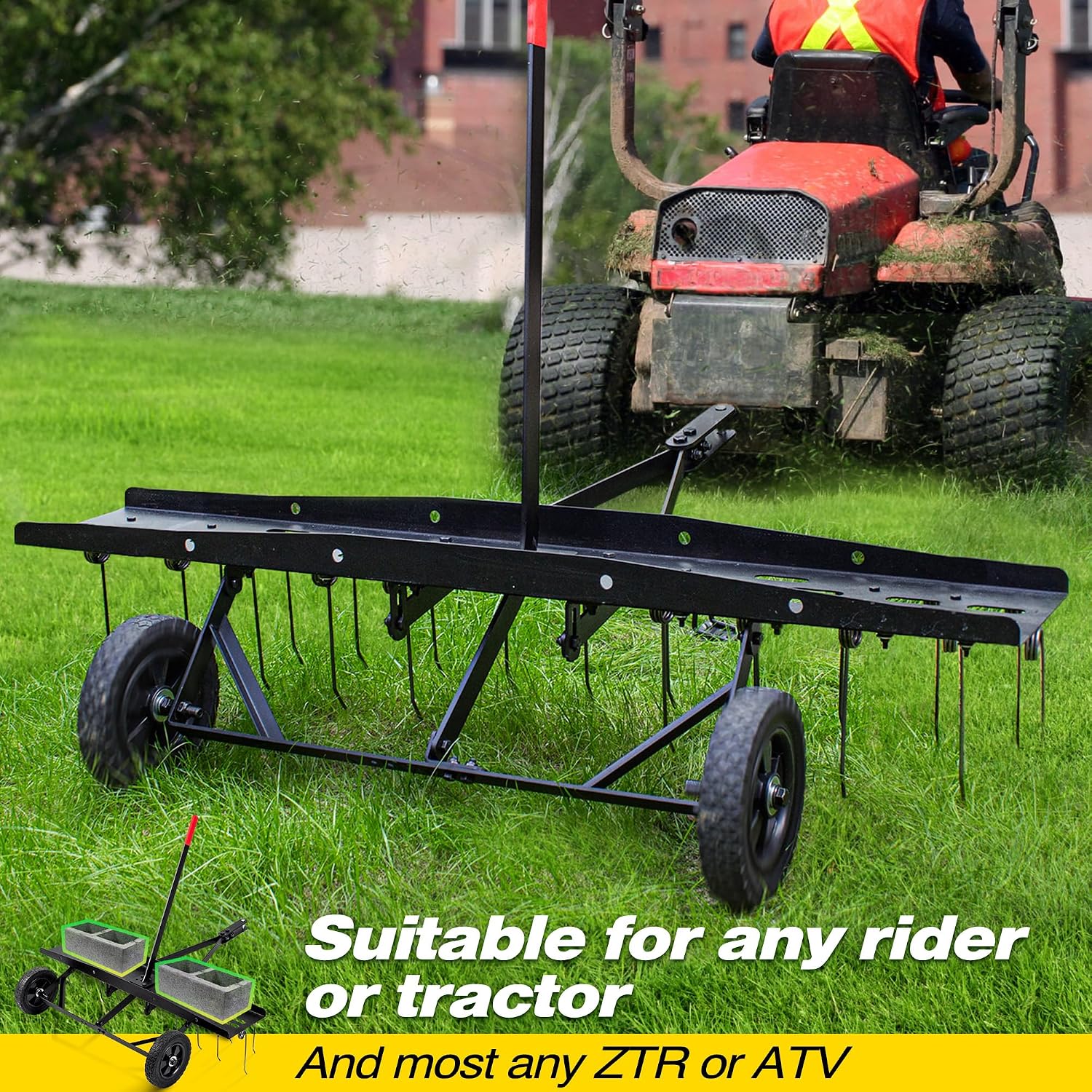 อุปกรณ์คราดพรวนดินแบบลากจูงสำห - Heavy Equipment Attachments บทวิจารณ์และราคา
