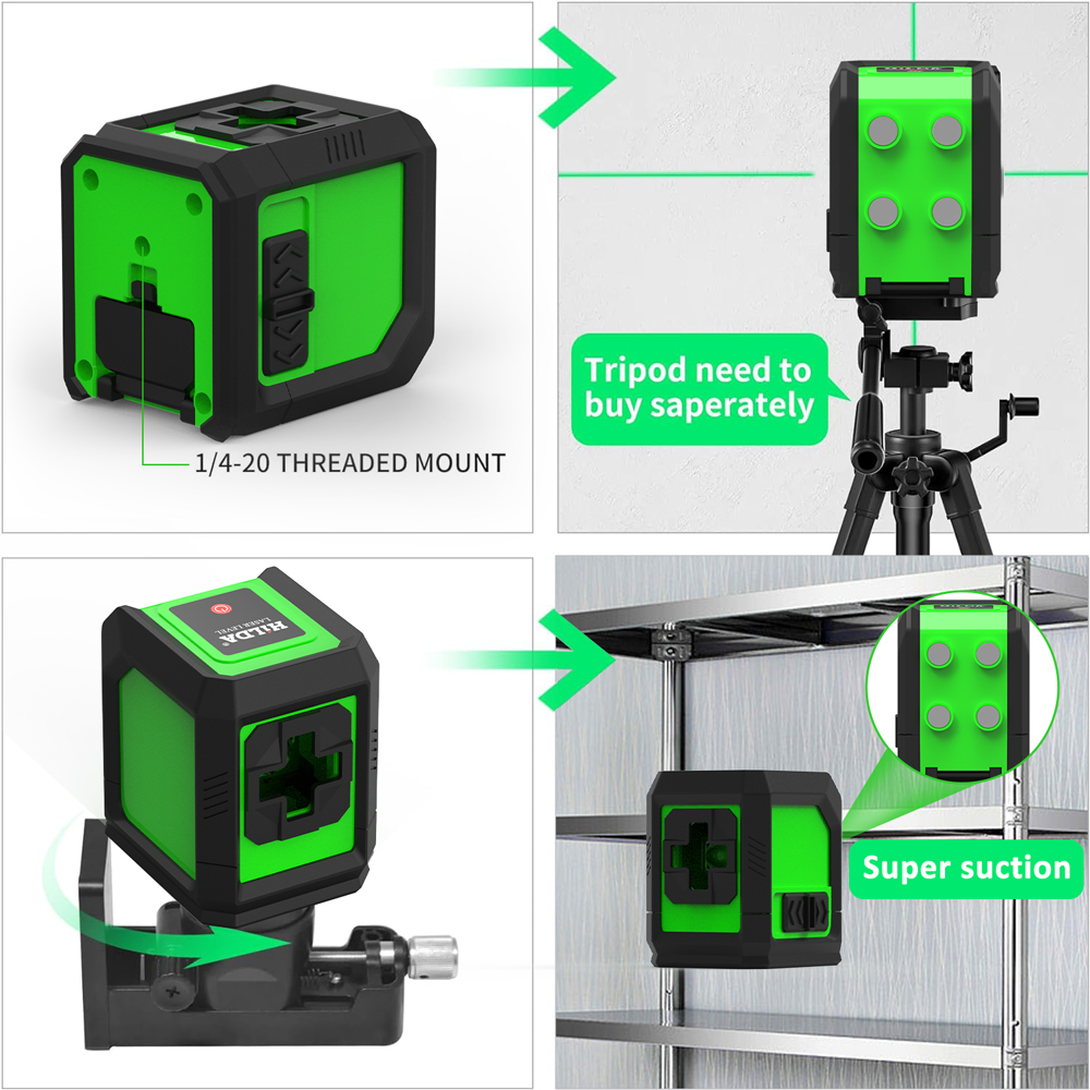 HILDA 2 เส้นเลเซอร์ระดับลําแสง - Laser Level Rotary บทวิจารณ์และราคา