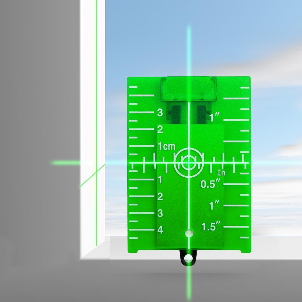 แผ่นการ์ดเป้าหมายสำหรับแผ่นเป้ - Laser Level Rotary บทวิจารณ์และราคา