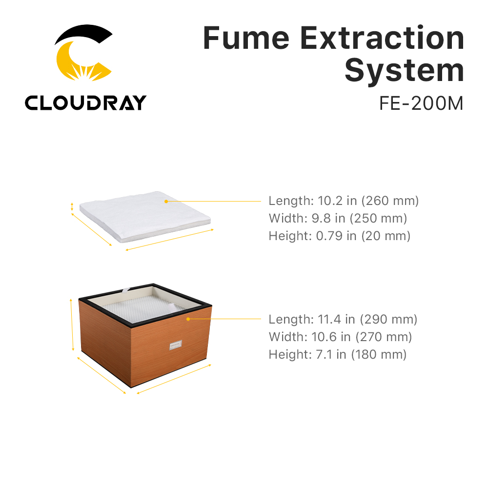 ระบบดูดควัน Cloudray รุ่น FE-2 - Laser Level Rotary บทวิจารณ์และราคา
